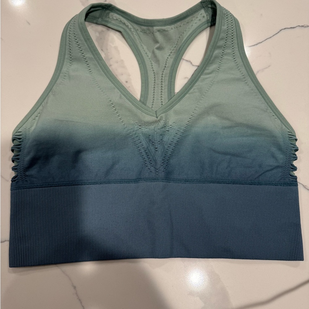 Victoria's Secret Teal Ombre Sports Bra